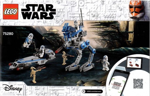 LEGO INSTRUKCJA z zestawu STAR WARS 75280 (70g)