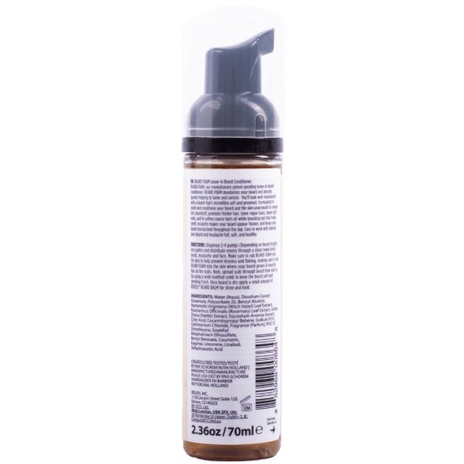 REUZEL Beard Foam Wood Spice КОНДИЦИОНЕР ДЛЯ БОРОДЫ в пене 70мл