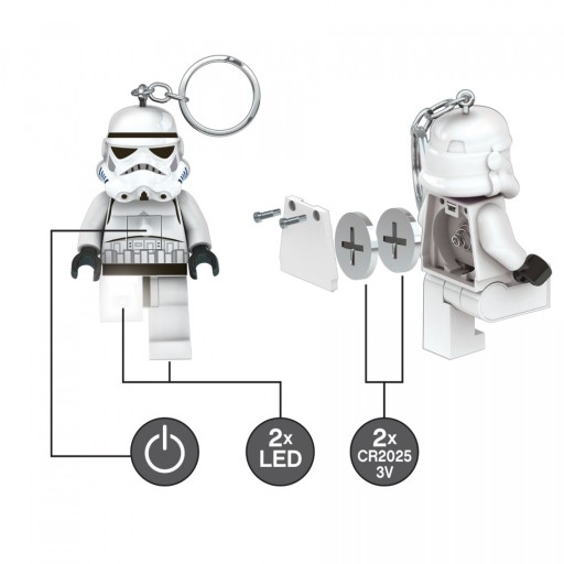 Брелок LEGO Stormtrooper с фонариком