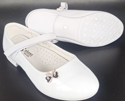 Балерины, кожаные, r35 22,5, белые П2-58