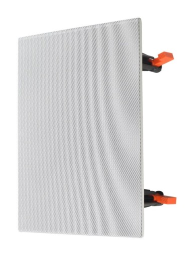 Потолочный настенный динамик JBL B-6IW, встроенный динамик белого цвета прямоугольной формы