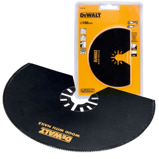 DEWALT DT20708 ПОЛУКРУГЛЫЙ ПОЛОТНО ДЛЯ МУЛЬТИ-ИНСТРУМЕНТА