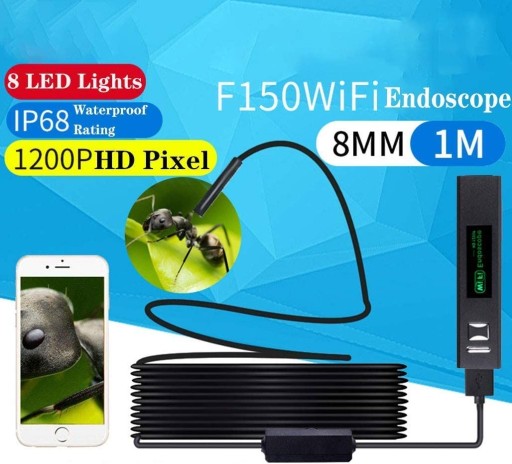 Камера для осмотра эндоскопов F150wifi эндоскоп 120
