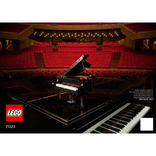 Руководство Lego - Рояль 21323