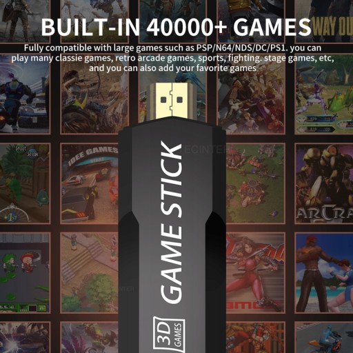 Игровая приставка GD10 TV Game Stick 64G 4k HD