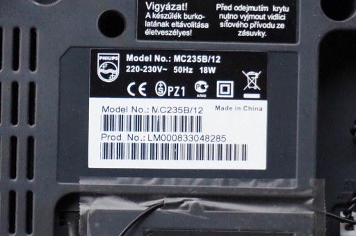 PHILIPS MICRO HI-FI System MC235B/12 Датский дизайн