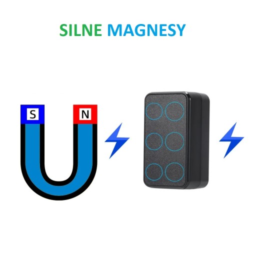 Lokalizator GPS 4G LTE 55 dni MAGNES PODSŁUCH SIM