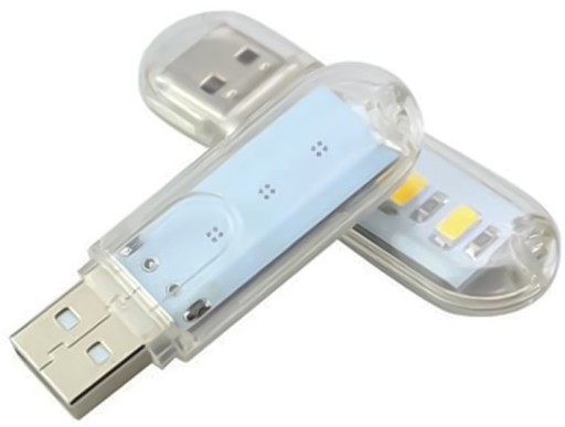 USB МИНИ-ЛАМПА 5 В 3 x SMD USB-светодиод для ноутбука