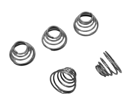 КОНИЧЕСКАЯ ПРУЖИНА d=1,0 * Dz=9/16 * L=10 - 5 шт.