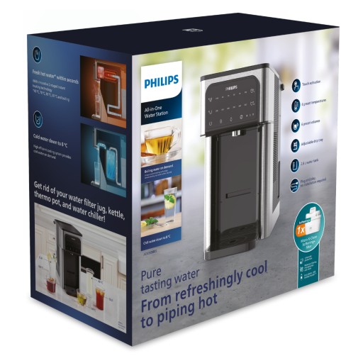 PHILIPS ADD5980S/10 настольный диспенсер для воды, универсальная станция подачи воды «все в одном»