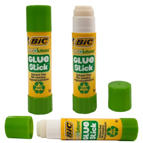 SZKOLNY KLEJ w SZTYFCIE 21g zestaw 20 sztuk BIC Glue Stick ecolutions