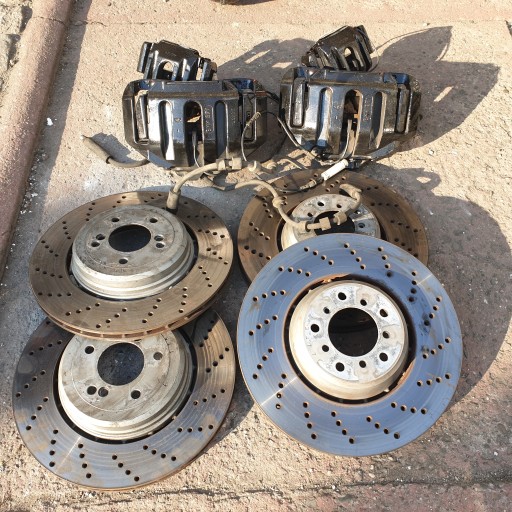 КОМПЛЕКТ ТОРМОЗОВ, ДИСКОВ, СУППОРТОВ BMW E60 M5 E63 M6