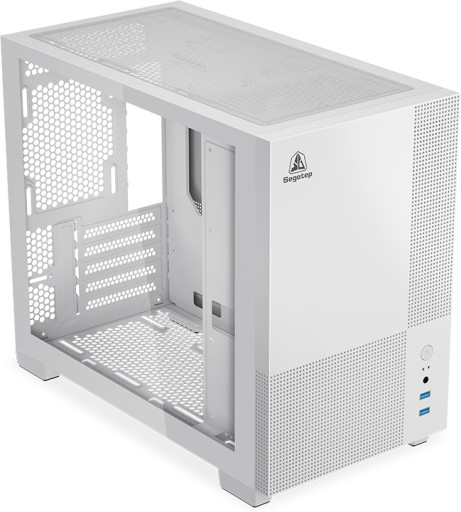 МОДНЫЙ БЕЛЫЙ КОРПУС USB 3.0 СТЕКЛЯННЫЙ ПОДВАЛ ИГРОВОЙ MATX ОБЫЧНЫЙ БЛОК ПИТАНИЯ ATX