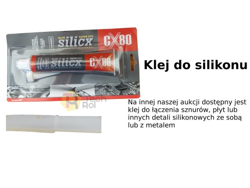 Płyta SILIKONOWA silikon 5 mm 300 x 500mm VMQ guma