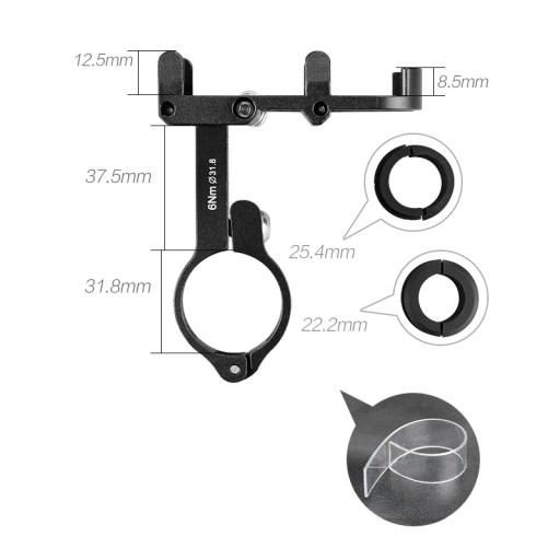 GUB PRO2 UCHWYT ROWEROWY TELEFON kierownice MOTOR