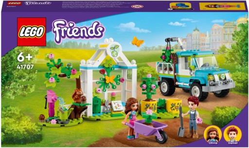LEGO Friends Фургон для посадки деревьев 41707 6+ 336 деталей