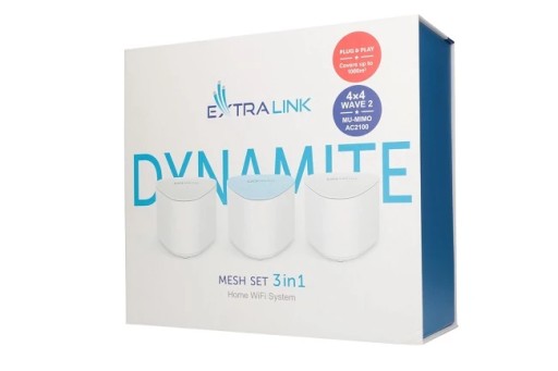 Модуль расширения сети Extralink Dynamite C31 AC3000 MU-MIMO WiFi Mesh