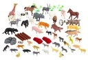 ФИГУРКИ ЖИВОТНЫЕ ЗОО сафари животные BOX set 58 шт.