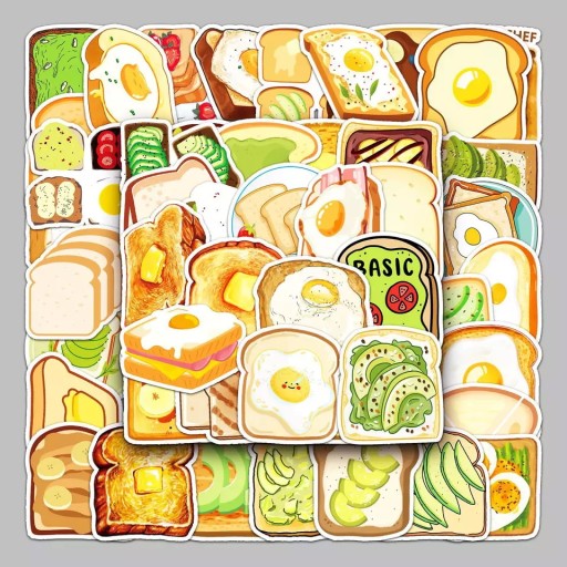 НАБОР НАКЛЕЙКОВ TASTE MIX STICKERBOMB TOP 50 шт.