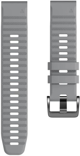 SZARY Silikonowy Pasek Garmin FENIX 7X Solar