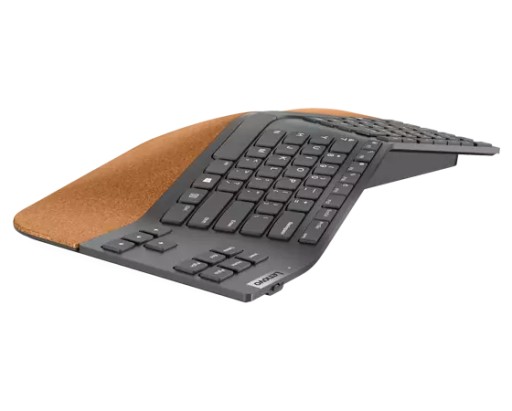Klawiatura Lenovo Go Split grafitowa/korek naturalny