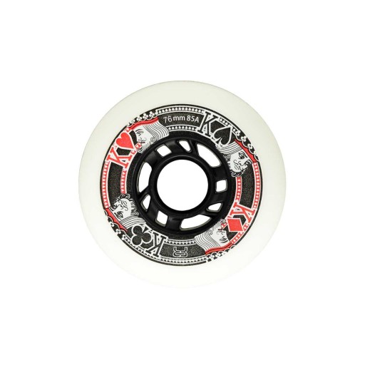 FR КОНЬКИ STREET KINGS БЕЛЫЕ КОЛЕСА 72MM/85A