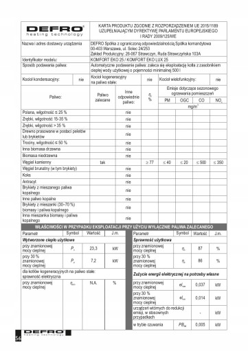 Defro Komfort Eko Lux 25 кВт угольный эко-горошек котел
