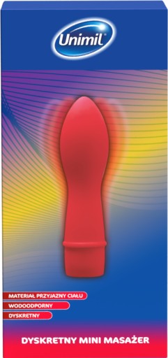 UNIMIL Discreet Vibrating Bullet — незаметный вибратор на батарейках.