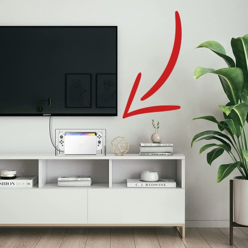 ETUI AKRYLOWA OSŁONA DO NINTENDO SWITCH OLED DOCKA