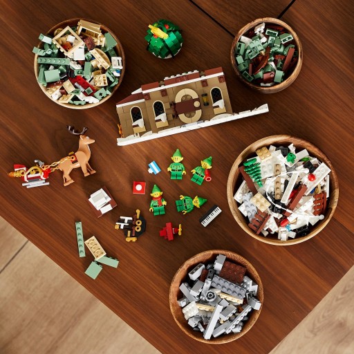 LEGO BLOCKS CHRISTMAS ELF HQ CREATOR EXPERT 10275