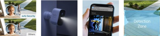 Дополнительная камера для беспроводного мониторинга Eufy Cam 2C 1080p