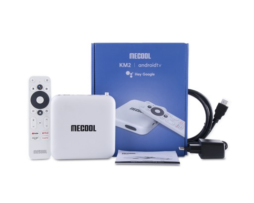Горячие продажи Mecool KM2 4K Android TV Box S905X2 Dual Wi-Fi
