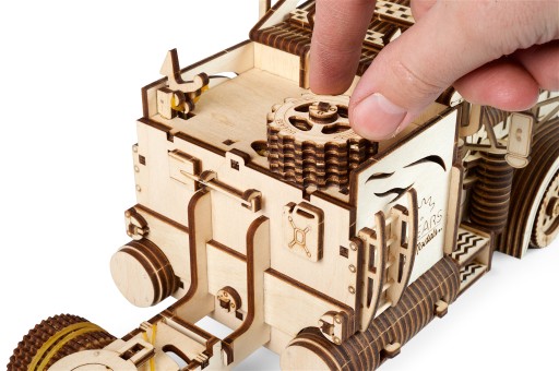 Трактор ВМ-03 механический 3D пазл UGears