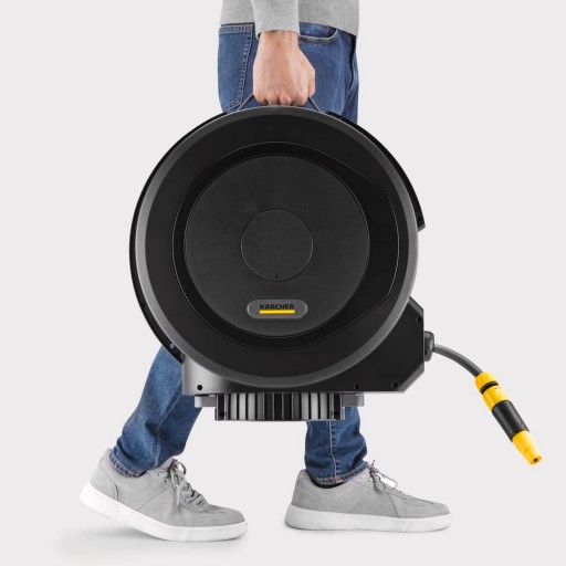 Автоматический барабан для садового шланга Karcher HBX 5.25 катушка 25 м аксессуары