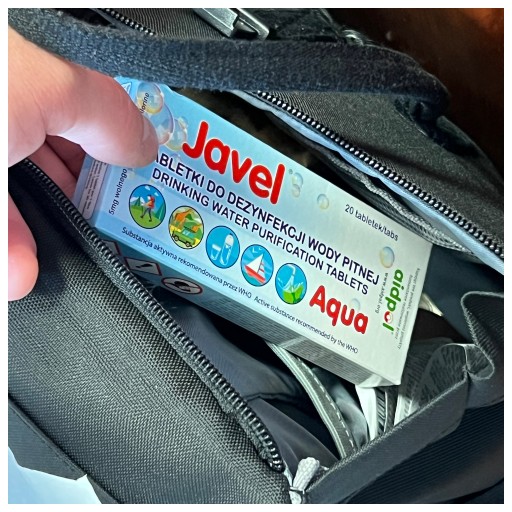 Таблетки для очистки и дезинфекции воды Javel 20 шт.