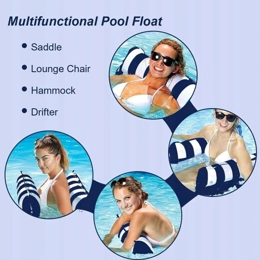 Матрас для плавания WATER HAMMOCK, шезлонг для бассейна