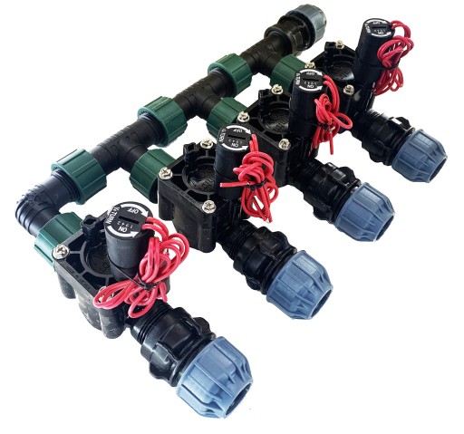 Коллектор Hunter 4 GZ PGV 1 дюйм, люк 25 мм