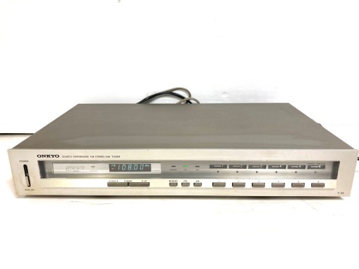 Tuner radiowy analogowy ONKYO T-22 srebrny
