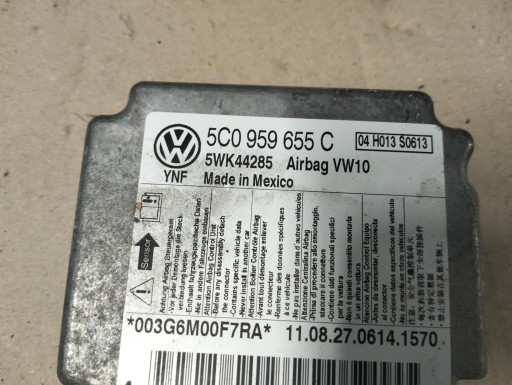 VW Jetta VI 5C Moduł Airbag Poduszek 5C0959655C