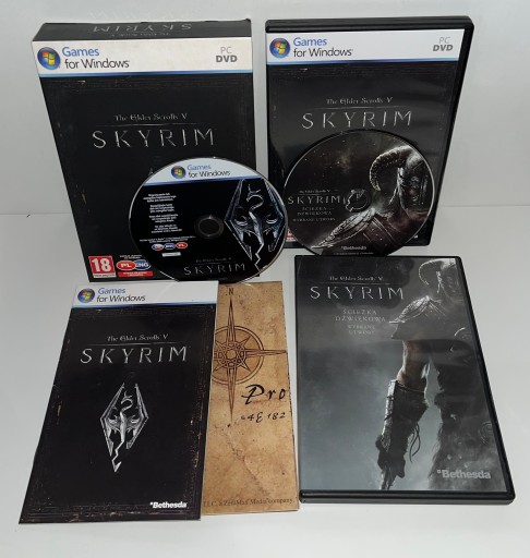 THE ELDER SCROLLS V SKYRIM BOX PL