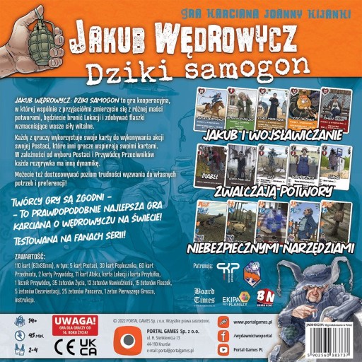 Karciana Gra Kooperacyjna Wędrowycz DZIKI SAMOGON