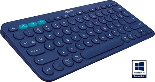 Клавиатура Logitech K380 Очень тонкая синяя