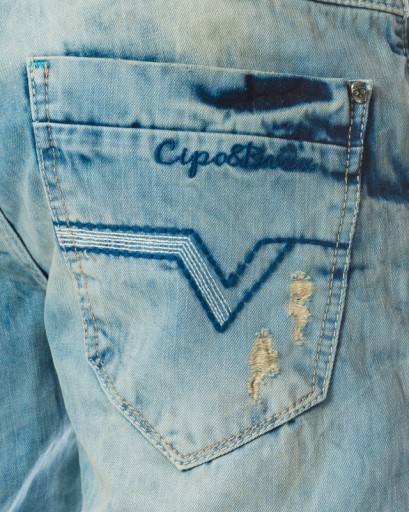 Джинсы Cipo Baxx Джинсы Джинсы Iceblue деним