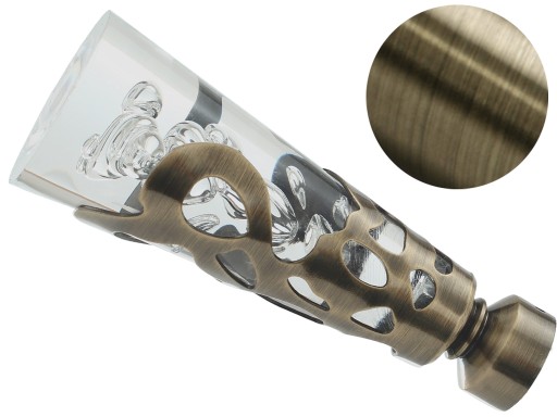 19 mm GALAXY zakończenie do karnisza ZŁOTY