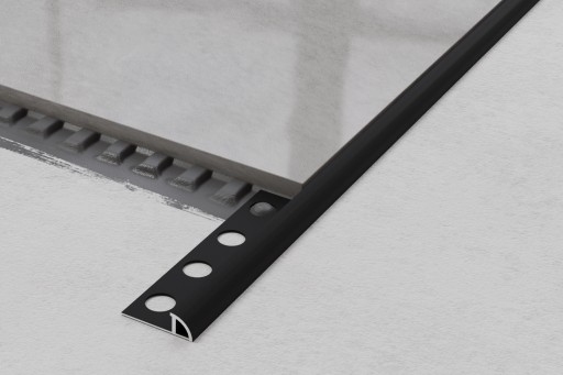 PROFIL ARC ALUMINIOWY NAROŻNY CZARNY MAT 8mm/270cm