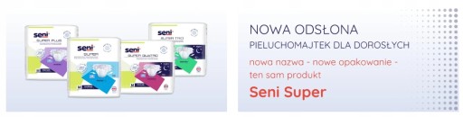 Pieluchomajtki na rzepy Super Seni Plus L 10szt.