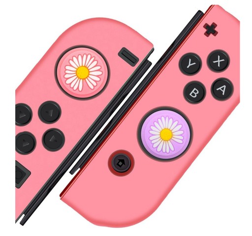 4 резиновых переключателя Animal Crossing Flower