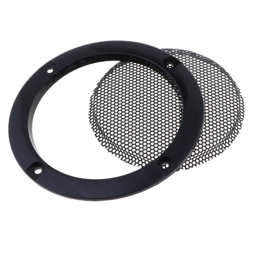 Subwoofer z 4x 3-calowym siatkowym głośnikiem dekoracyjnym w kształcie koła