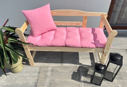 Poduszka ogrodowa fotel ławka RÓŻ 150cm