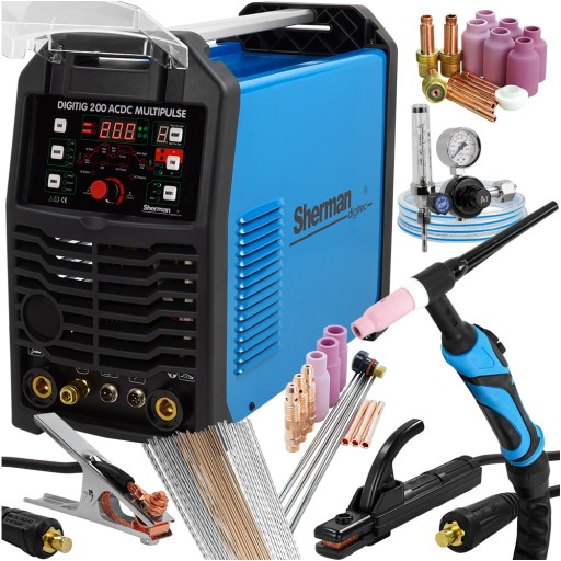 Аппарат для сварки алюминия TIG 200 AC/DC MultiPulse MMA